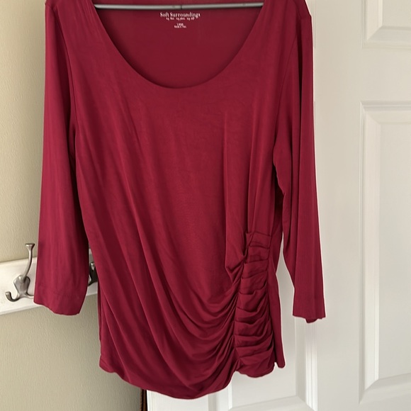 Soft Surroundings - Women’s long sleeve shirt - Picture 3 of 4